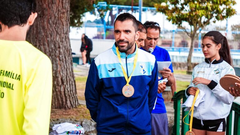 Man Wearing Blue Zip-up Jacket